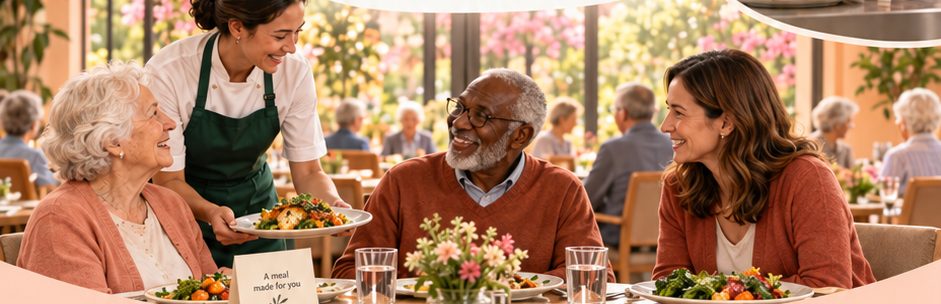 Senior living — illustrative setting